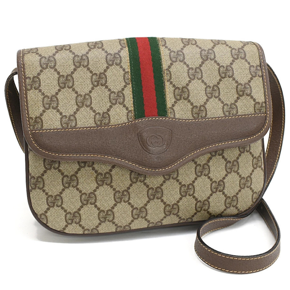 Gucci Shoulder Bag Sherry GG Supreme Beige Cream